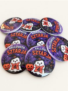 Halloween sztárja kitűző  
