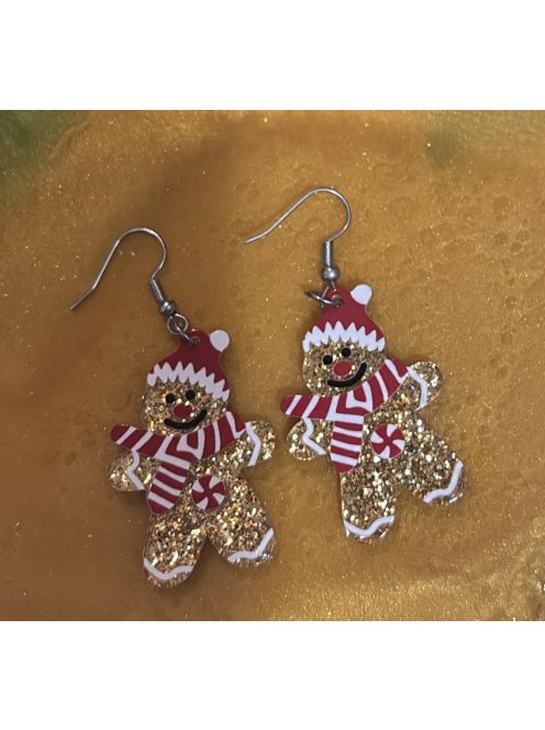 Lógos karácsonyi fülbevaló I.