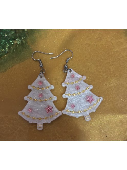 Lógos karácsonyi fülbevaló II.