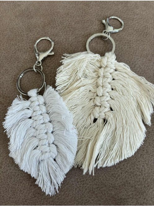 Makramé kulcstartó szett