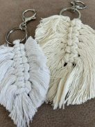 Makramé kulcstartó szett