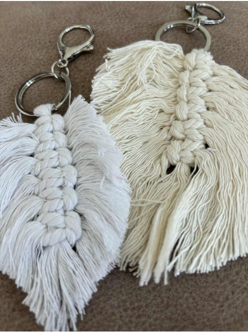 Makramé kulcstartó szett